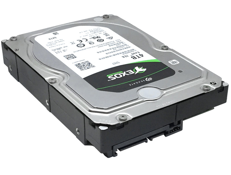 Seagate EXOS ST4000NM0035 4TB 7200RPM 128MB Cache 512n SATA 6.0Gb/s 3.5" Internal Enterprise Hard Drive (Renewed) - 5 Year Warranty