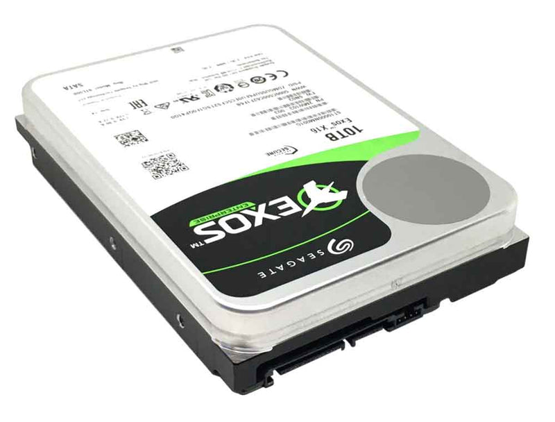 Seagate Seagate Exos X16 ST10000NM001G 10TB 7200RPM 512e/4Kn 256MB Cache SATA 6Gb/s 256MB Cache Enterprise Hard Drive - 5 Years Warranty