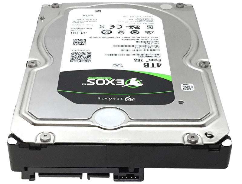 Seagate EXOS ST4000NM0035 4TB 7200RPM 128MB Cache 512n SATA 6.0Gb/s 3.5" Internal Enterprise Hard Drive (Renewed) - 5 Year Warranty