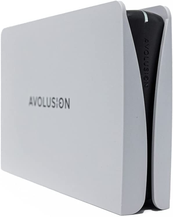 Avolusion PRO-5Y (White) 4TB USB 3.0 External Gaming Hard Drive for PS5 / PS4 Game Console - 2 Year Warranty
