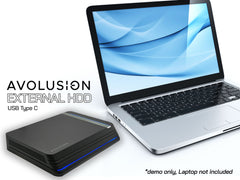 Avolusion PRO-X USB 3.0 External Hard Drive for WindowsOS Desktop PC / Laptop (Black) - 2 Year Warranty