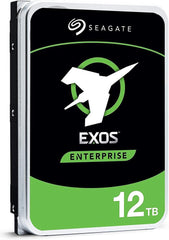 Seagate Exos X16 ST12000NM001G 12TB 7200RPM SATA 6Gb/s 256MB Cache 512e/4Kn 3.5-Inch Enterprise Hard Drive - 5 Year Warranty