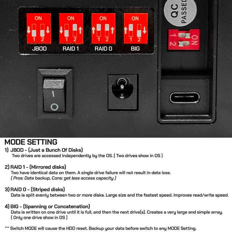 Avolusion PRO-T2 Series Dual Bay JBOD USB 3.0 External Hard Drive - 2 Year Warranty